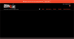 Desktop Screenshot of guitar4all.co.za